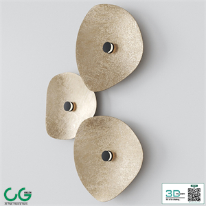 Flower by Egoluce Sconce, Wall Lamp
