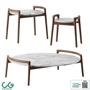 Ascanio coffee tables by Flexform
