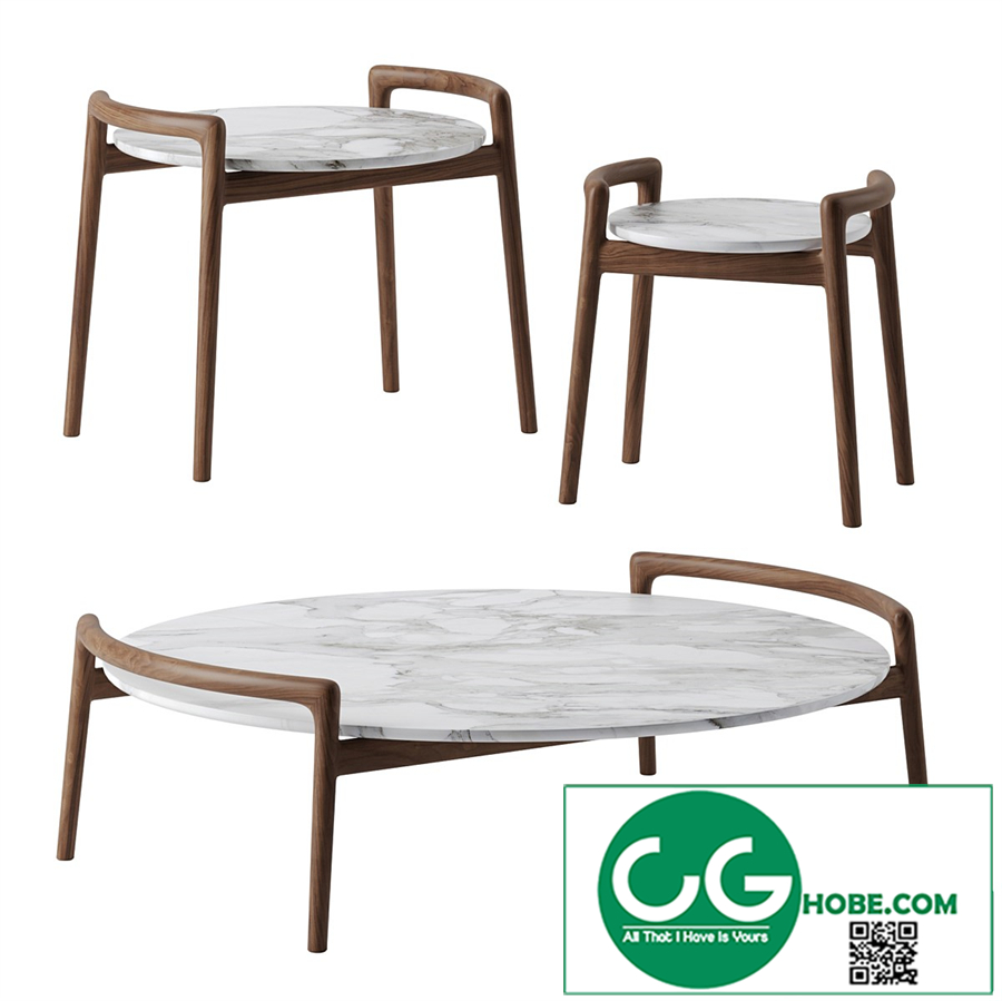 Ascanio coffee tables by Flexform