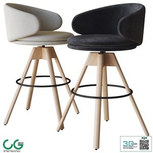 swivel stool belle st by arrmet