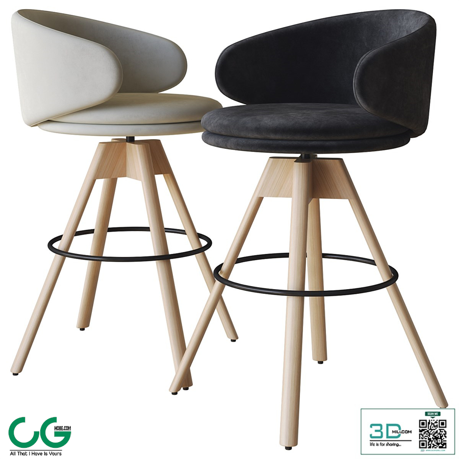 swivel stool belle st by arrmet