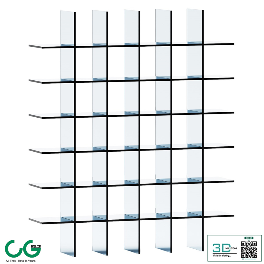 Glass Shelves 1 (1976) by Glas Italia