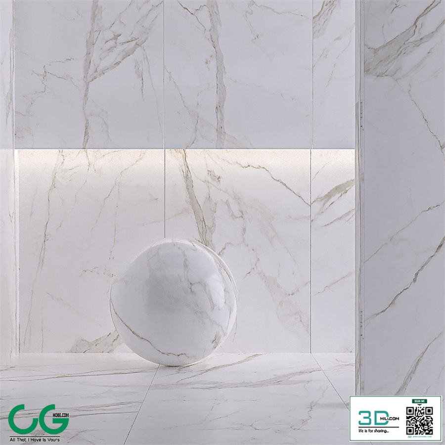 Porcelain tile Laminam CALACATTA ORO VENATO. 3000x1000 mm.
