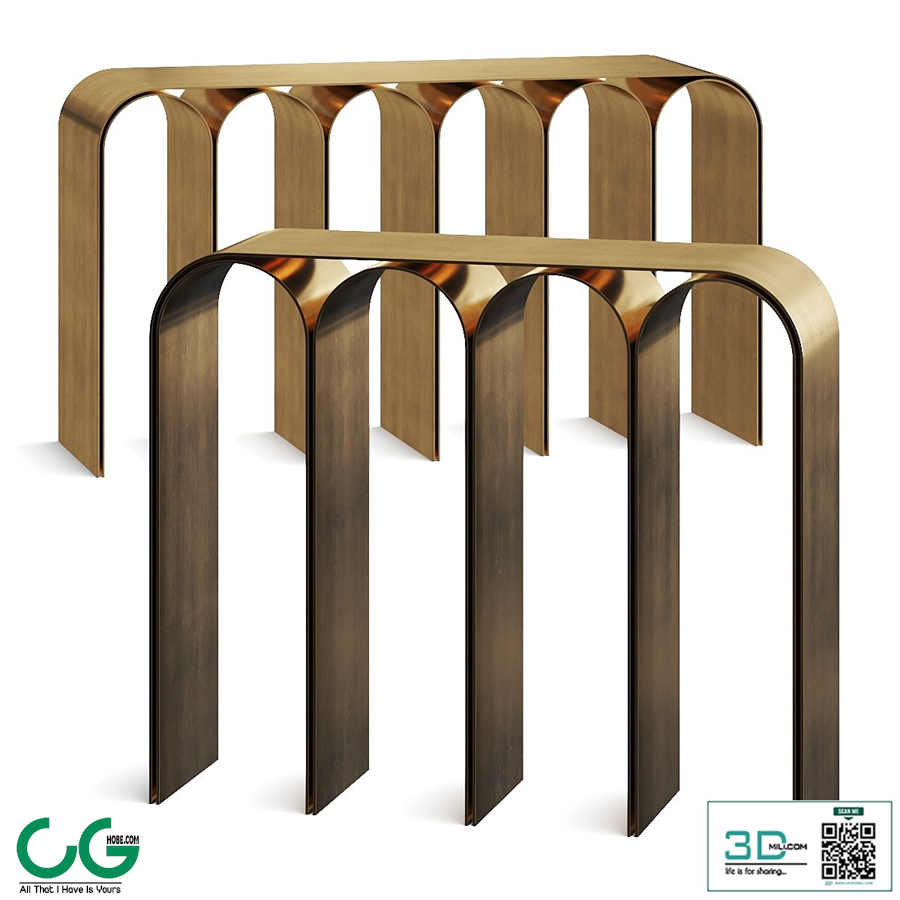 Pietro Franceschini Arch Console Tables