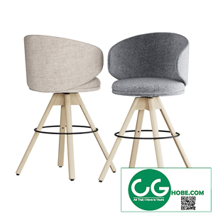 Chair Belle ST-4WL by Arrmet Lab