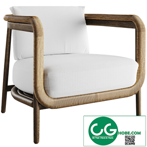 Palecek Duvall Lounge Chair