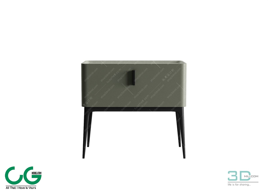 Bedside Table 06 3dsmax File