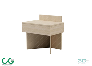 Bedside Table 13 3dsmax File