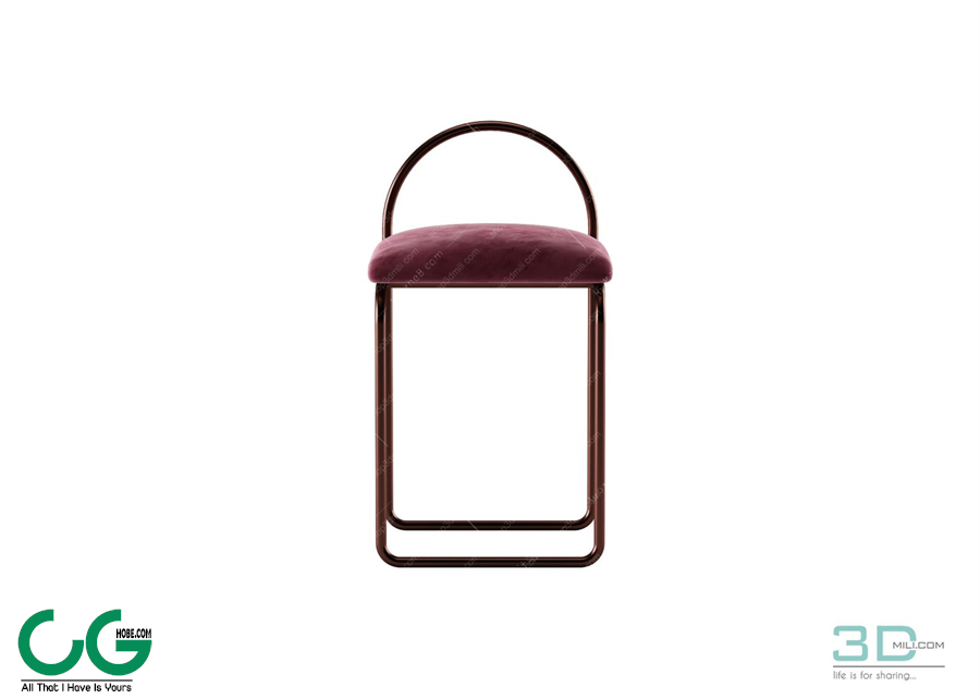 Bench and Bar Chair 19 3D Model