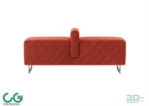 Bench and Bar Chair 20 3D Model