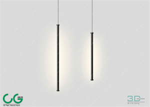 Chandelier light 01 3dsmax File