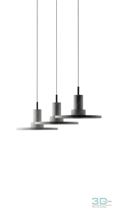 Chandelier light 08 3dsmax File