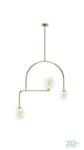 Chandelier light 17 3dsmax File