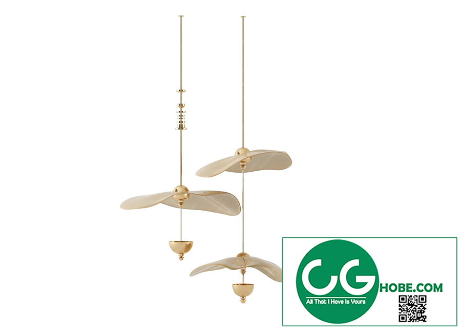 Chandelier light 40 3dsmax File