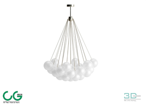 Chandelier light 45 3dsmax File
