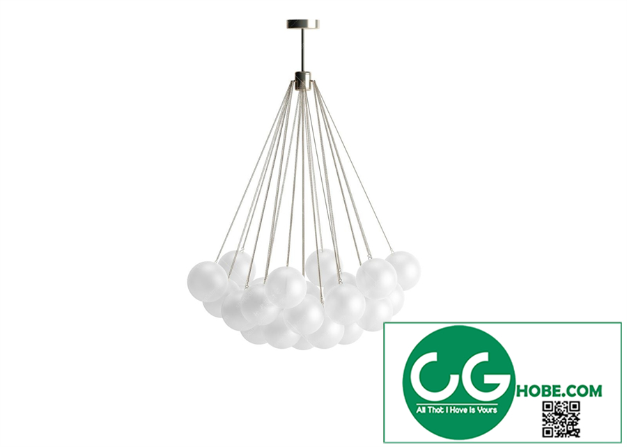 Chandelier light 45 3dsmax File