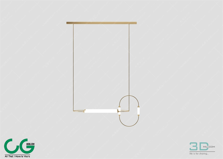Chandelier light 52 3dsmax File