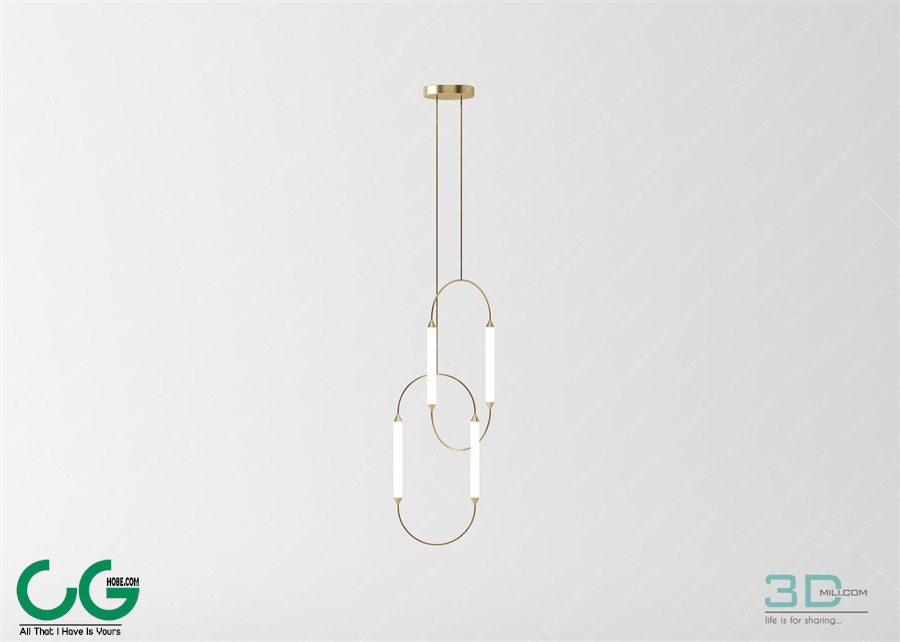 Chandelier light 53 3dsmax File