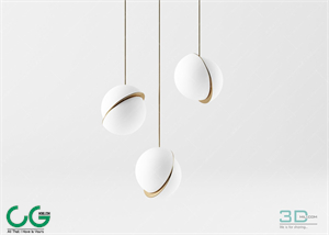 Chandelier light 63 3dsmax File