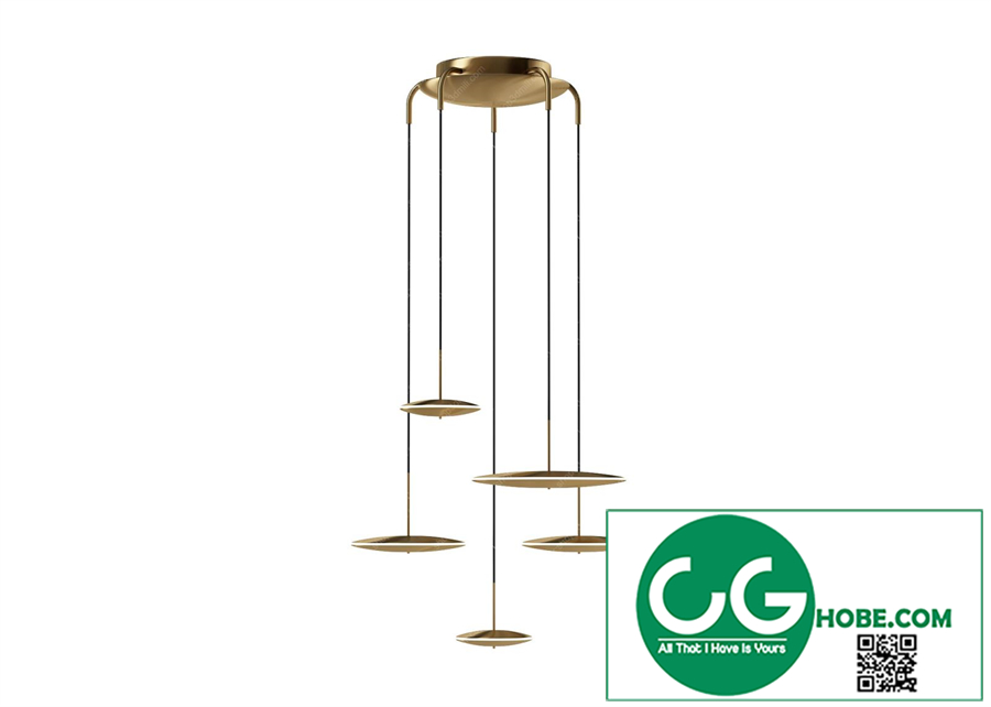 Chandelier light 67 3dsmax File