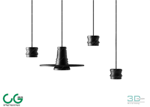 Chandelier light 68 3dsmax File