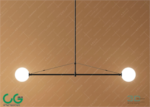 Chandelier light 69 3dsmax File