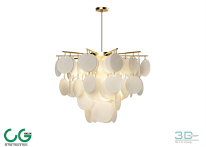 Chandelier light 70 3dsmax File