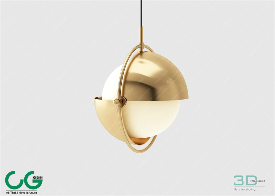 Chandelier light 72 3dsmax File