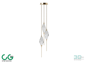 Chandelier light 75 3dsmax File