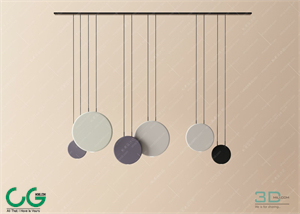 Chandelier light 82 3dsmax File