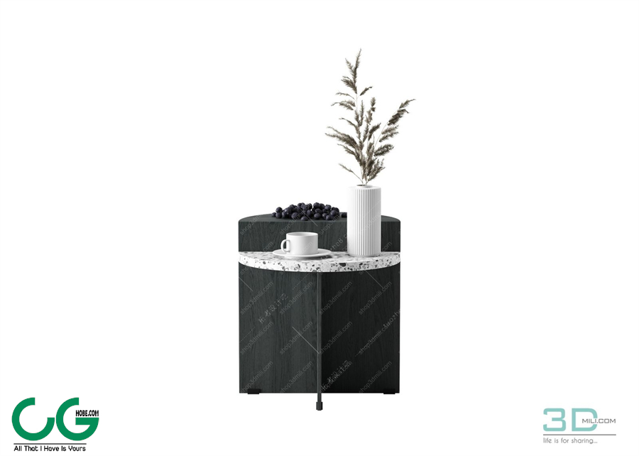 Corner Table 3dsmax File 01