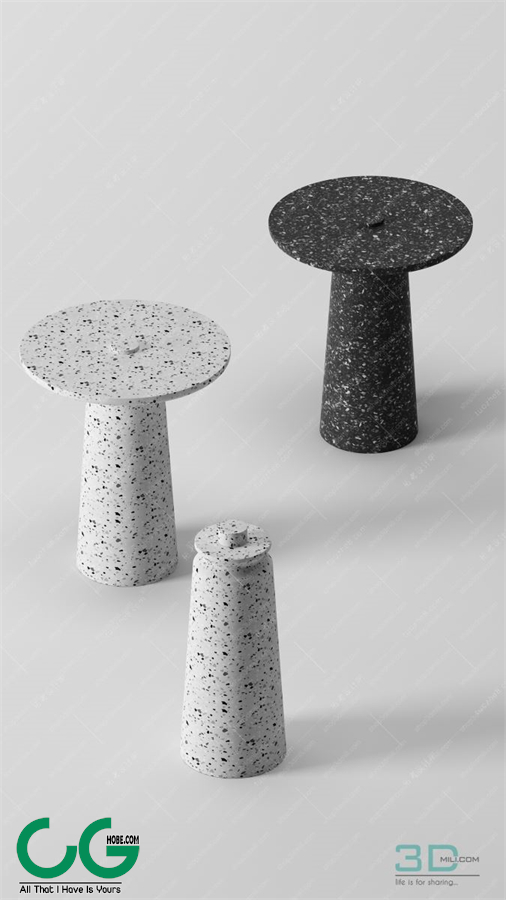 Corner Table 3dsmax File 07