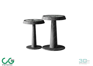Corner Table 3dsmax File 38