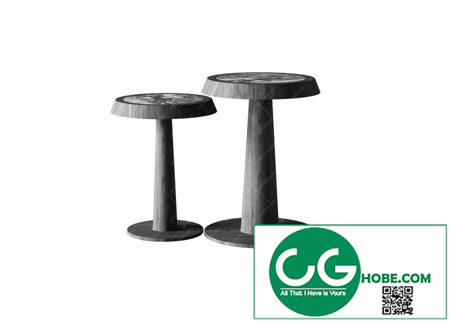 Corner Table 3dsmax File 38