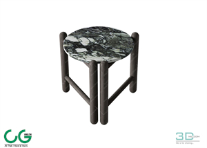 Corner Table 3dsmax File 39