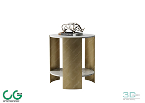 Corner Table 3dsmax File 53