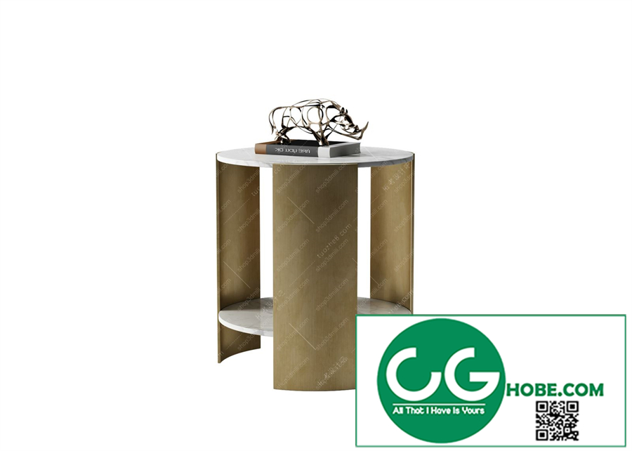 Corner Table 3dsmax File 53