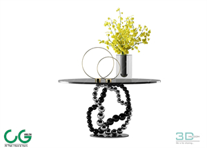 Corner Table 3dsmax File 57