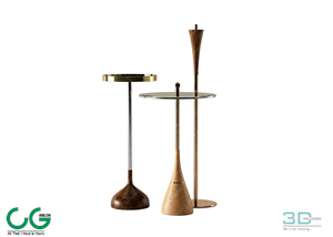 Corner Table 3dsmax File 59