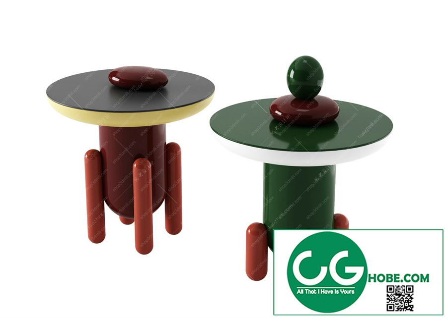 Corner Table 3dsmax File 62