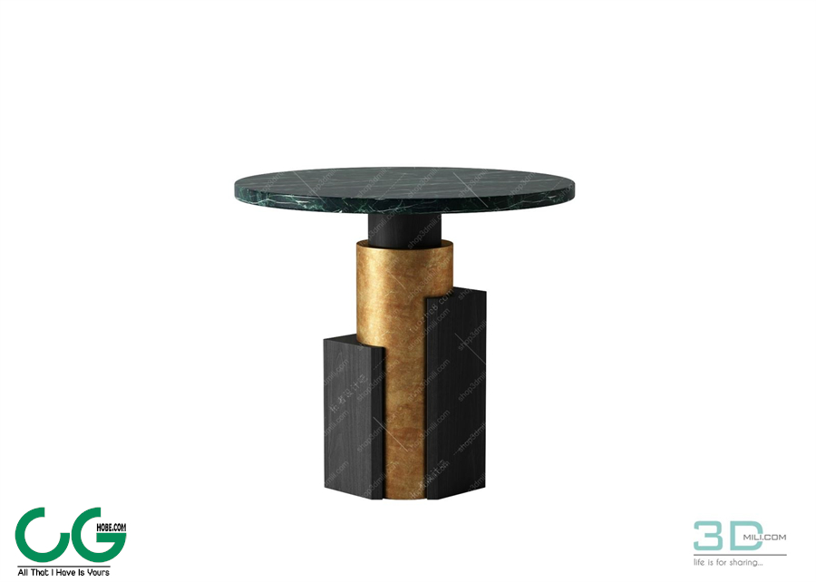 Corner Table 3dsmax File 67
