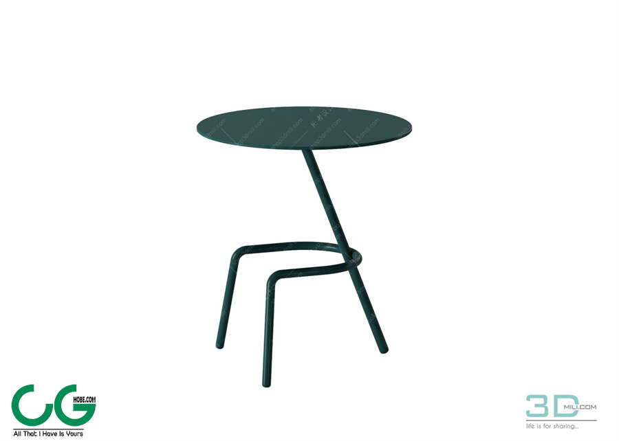 Corner Table 3dsmax File 74