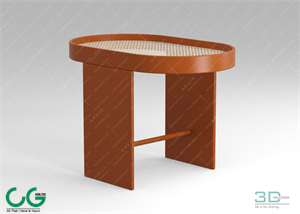 Corner Table 3dsmax File 76