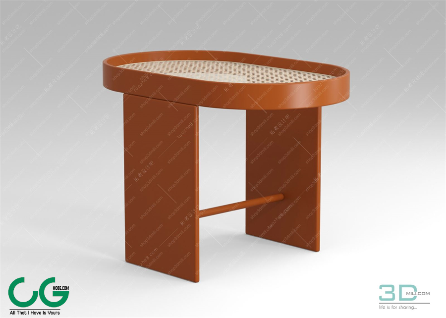 Corner Table 3dsmax File 76