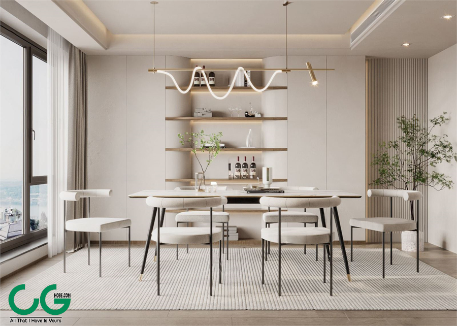 Restaurant Room 3dsmax File 06