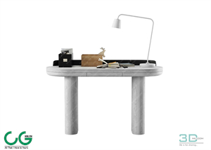 Desk Dressing Table 08 3dsmax Model
