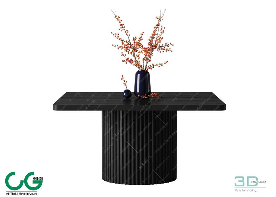 Dining Table 3dsmax File 01