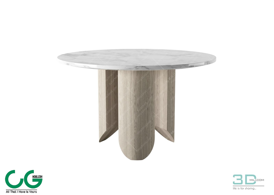Dining Table 3dsmax File 03