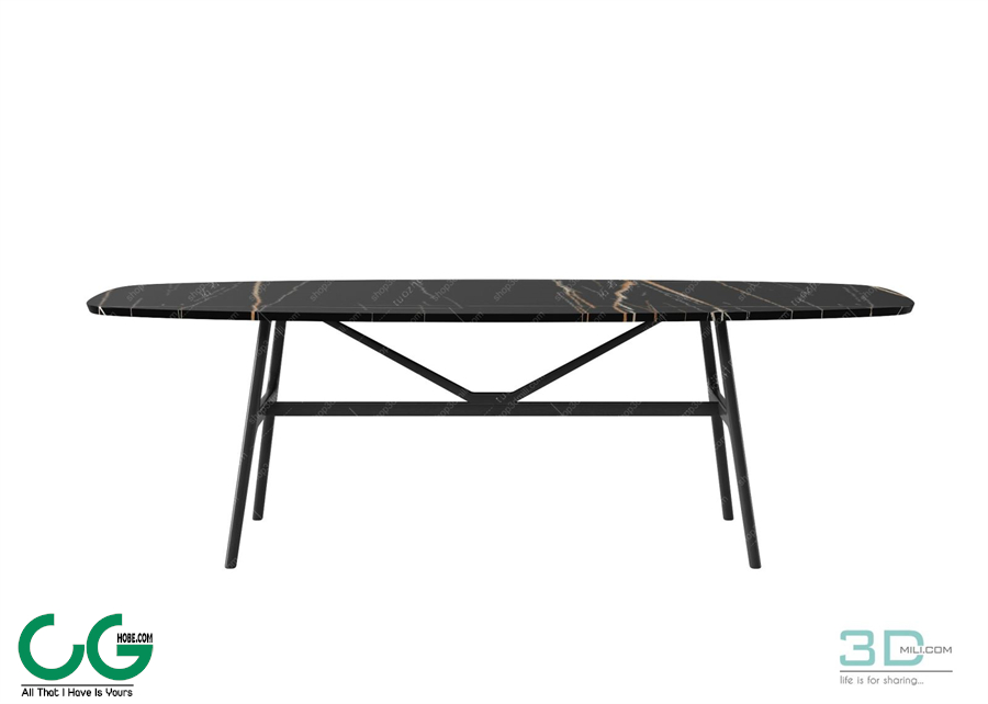 Dining Table 3dsmax File 08