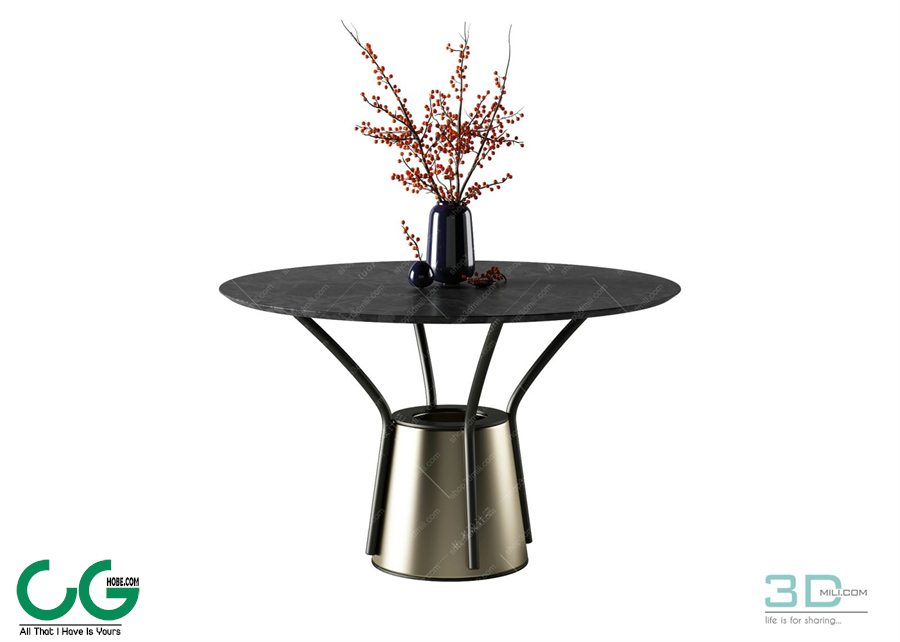Dining Table 3dsmax File 12